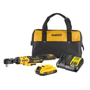 DeWALT DCF512D1 Accu Haakse Ratelsleutel XR Brushless 1/2" 18V 2,0Ah Li-ion"