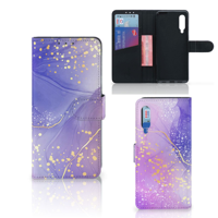 Hoesje voor Xiaomi Mi 9 Watercolor Paars