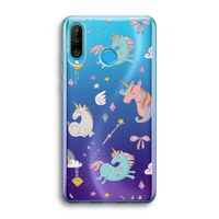Fantasiewereld: Huawei P30 Lite Transparant Hoesje