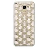 Uilen: Samsung Galaxy J6 (2018) Transparant Hoesje