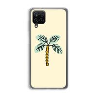 Palmboom: Samsung Galaxy A12 Transparant Hoesje