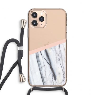 A touch of peach: iPhone 11 Pro Transparant Hoesje met koord