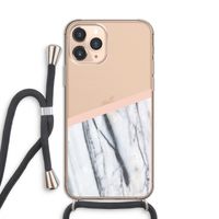 A touch of peach: iPhone 11 Pro Transparant Hoesje met koord