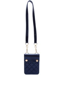 CHANEL Pre-Owned 2011 diamond-quilted mini bag - Noir