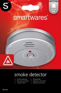 Rookmelder Smartwares RM149A Incl. batterij (5 jaar)