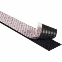 VELCRO® VEL-EC60241 Klittenband Om vast te plakken Haak- en lusdeel, Extra sterk (l x b) 1000 mm x 50 mm Zwart 1 m - thumbnail