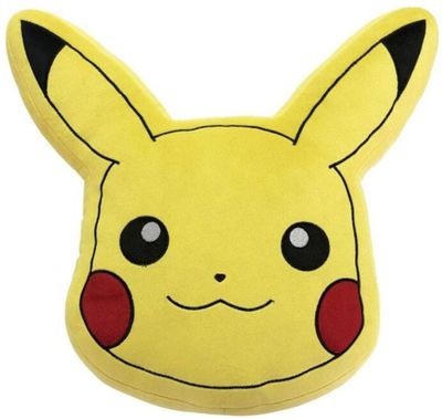 Pokemon Cushion - Pikachu Head Pokemon Cushion - Pikachu Head