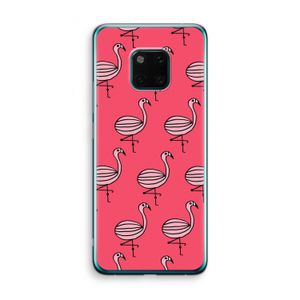 Flamingo: Huawei Mate 20 Pro Transparant Hoesje
