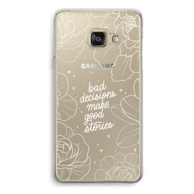 Good stories: Samsung A3 (2017) Transparant Hoesje