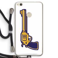 Pew Pew Pew: Huawei Ascend P8 Lite (2017) Transparant Hoesje met koord