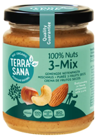 TerraSana Gemengde Notenpasta 3-Mix