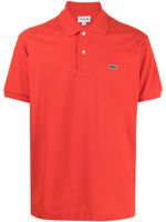Lacoste polo à logo appliqué - Rouge