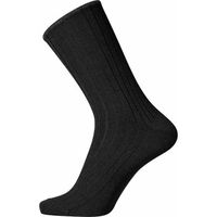 Egtved Wool No Elastic Rib Socks - thumbnail