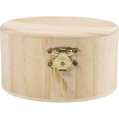 Creativ Company Ronde doos, h: 6 cm, d 11 cm, 1 stuk