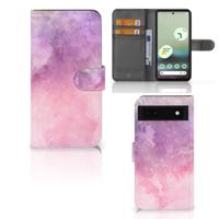Hoesje Google Pixel 6A Pink Purple Paint