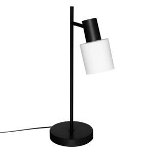 Atmosphera Tafellamp/bureaulampje Athena - metaal - zwart - H45 cm - Leeslampje