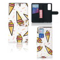 OPPO Find X3 Neo 5G Book Cover Icecream - thumbnail