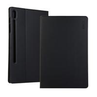 ENKAY horizontale Flip lederen draagtas met houder voor Samsung Galaxy tab S6 10 5 T860/T865 (zwart)