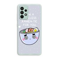 I'm A Hopeless Ramen-Tic For You: Samsung Galaxy A52s 5G Transparant Hoesje