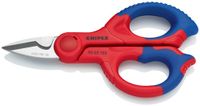 Knipex Elektriciens-/ambachtsschaar | lengte 155 mm 2-componenten mantel | 1 stuk - 95 05 155 SB - 95 05 155 SB