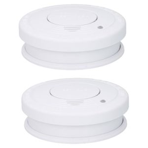 Grundig set van 2x stuks optische rookmelders wit 10 x 3 cm