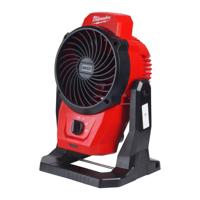Milwaukee M12 AF-0 Accu Ventilator 12V Basic Body - 4933478228
