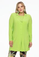Yoek Blazer long | Groen | Maat 54/56