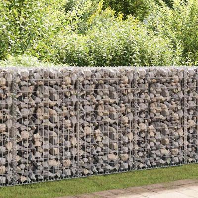 VidaXL Schanskorf met deksels 100x50x30 cm gegalvaniseerd draad