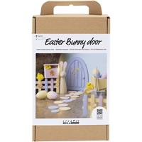 Creativ Company Hobbyset paashaasdeurset, pastelkleuren, 1 doos