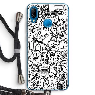Vexx City #2: Huawei P20 Lite Transparant Hoesje met koord