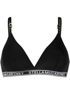 Stella McCartney soutien-gorge à bonnets triangle - Noir