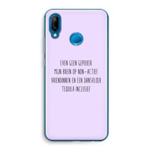 Tequila: Huawei P20 Lite Transparant Hoesje