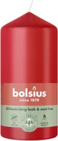 Bolsius stompkaars essentials 5.8x12cm delicate red