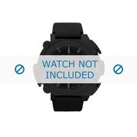 Diesel horlogeband DZ4243 Leder Zwart 22mm