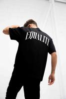 Equalité Oliver Oversized T-Shirt Heren Zwart - Maat XXS - Kleur: Zwart | Soccerfanshop