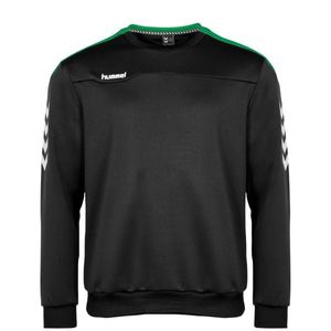 Hummel 108007K Valencia Top Round Neck Kids - Black-Green - 128