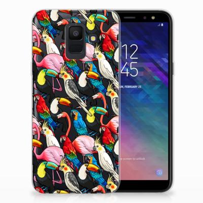 Samsung Galaxy A6 (2018) | TPU Hoesje | Birds