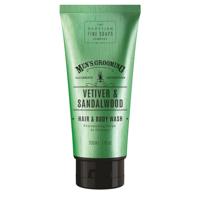 Scottish Fine Soaps Men's Grooming Vetiver & Sandalwood Hair & Body Wash 200ml Scottish Fine Soaps Men's Grooming Vetiver & Sandalwood Hair & Body Wash 200ml