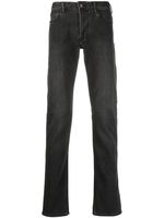 Emporio Armani jean à coupe skinny - Noir