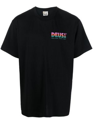 Deus Ex Machina t-shirt à logo poitrine - Noir