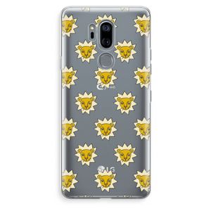Leeuwenkoppen: LG G7 Thinq Transparant Hoesje