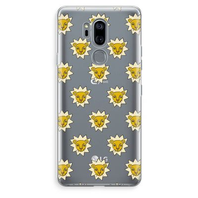 Leeuwenkoppen: LG G7 Thinq Transparant Hoesje