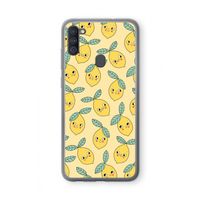 Citroenen: Samsung Galaxy A11 Transparant Hoesje