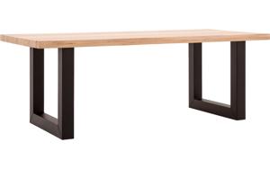 Goossens Eettafel Blade, Strak blad 200 x 100 cm 6 cm dik