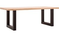 Goossens Eettafel Blade, Strak blad 180 x 90 cm 6 cm dik