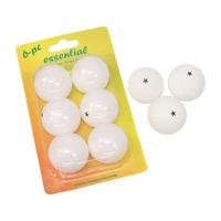 BOX 6 BALLS PVC ESSENTIAL PING PONG
