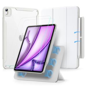 iPad Air 13" (2024) Rebound Hybrid Protection Bundle Brilliant White