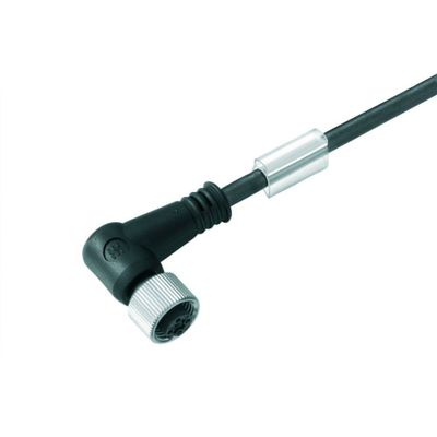 Weidmüller 1968570500 Sensor/actuator connector, geassembleerd M12 Bus, haaks 5.00 m Aantal polen (sensoren): 4 1 stuk(s)