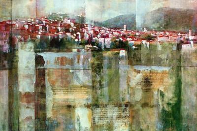 Kunstdruk Douglas - Tuscan Hillside 91x61cm