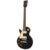 Vintage LH-V10BLK Coaster Series Left Hand Gloss Black linkshandige elektrische gitaar